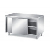 Stainless Steel Cabinet With Closed Doors – 1000x670x850 mm