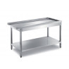 Stainless Steel Exit Dishwasher Tables – 1500x700x900+100 mm