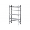 4 Tier Perforated Shelving Units – 1200x530x1800 mm