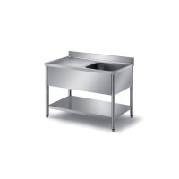 Single Bowl Sink Tables in UAE | Dihoreca