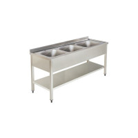 Triple Bowl Sink Tables in UAE | Dihoreca